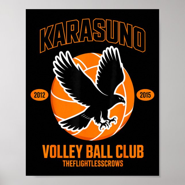 Poster Japanese Anime Volleyball Club Karasunooo High  (Devant)
