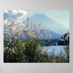 Poster Japon, Honshu, préfecture de Yamanashi, Fuji-Hakon