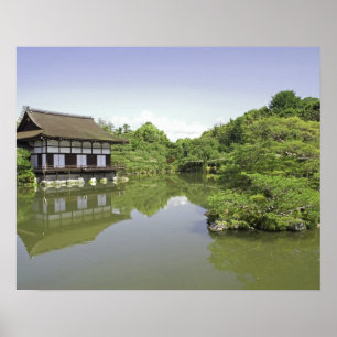Poster Japon, Kyoto, Jardin japonais du sanctuaire Heian