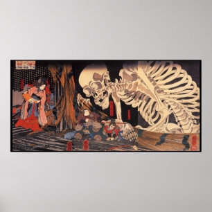 Poster Japonais Ukiyoe Art vol.1