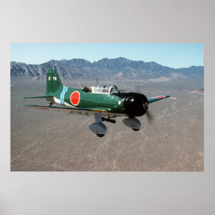 Poster Japonais Val Dive Bomber