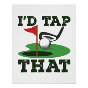 Poster J'Appuierais sur ce terrain de golf