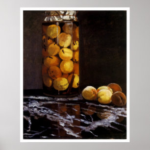 Poster Jar des pêches
