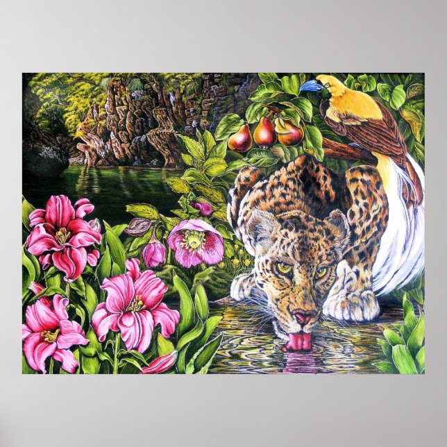 Poster Jardin Alidas (Devant)