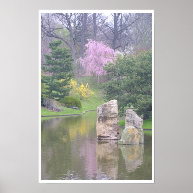 Poster Jardin botanique de Saint-Louis (Devant)