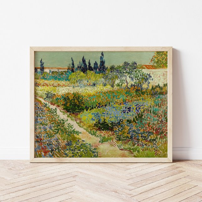 Poster Jardin d'Arles | Vincent Van Gogh (Créateur téléchargé)