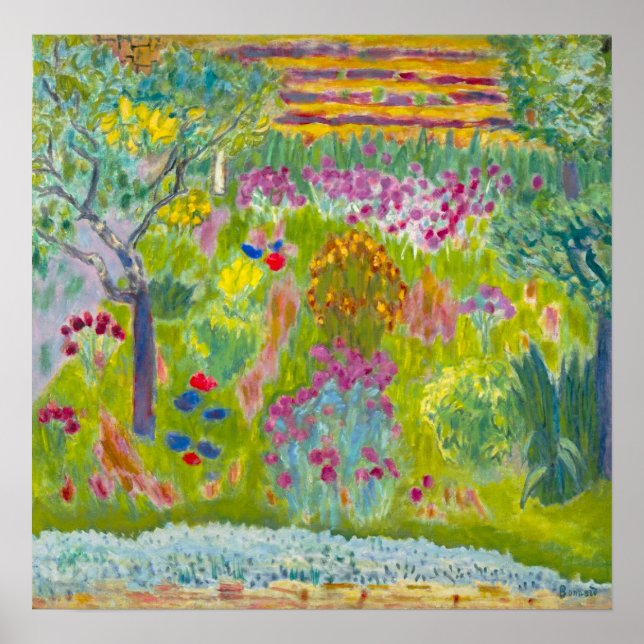 Poster Jardin de Bonnard (Devant)