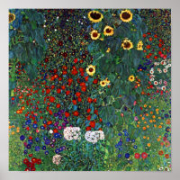Jardin de la ferme Gustav Klimt avec tournesols