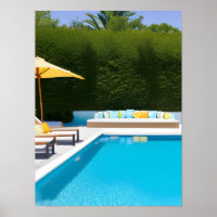 Jardin de rêve photo de piscine Art