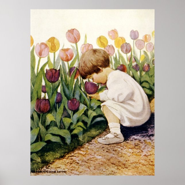 Poster Jardin de Tulip (Devant)