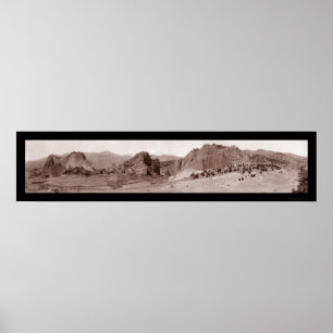 Poster Jardin des dieux CO Photo 1913