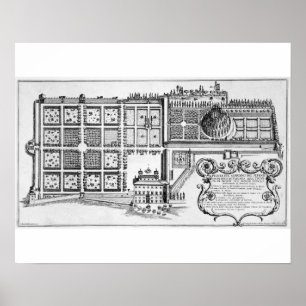 Poster Jardin du Grand-Duc de Toscane sur la Trinita