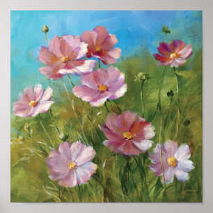 Poster Jardin Floral Rose