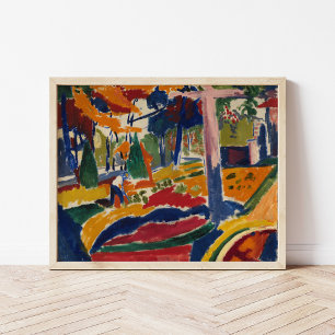 Poster Jardin   Henry Lyman Saÿen