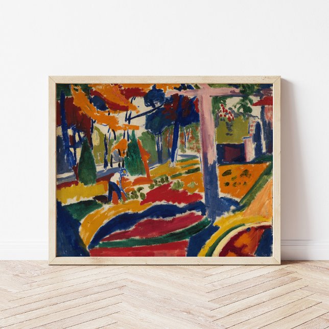 Poster Jardin | Henry Lyman Saÿen (Créateur téléchargé)