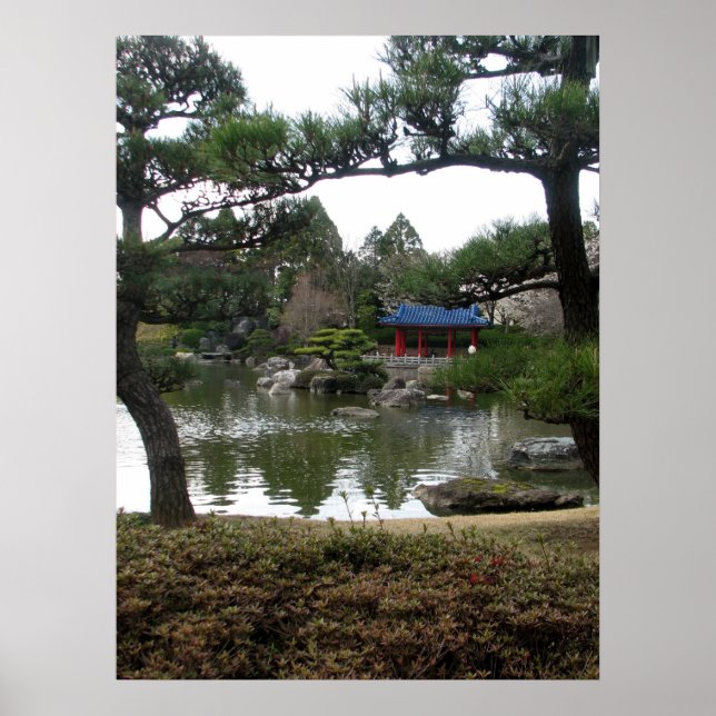Poster Jardin japonais-02 (Devant)