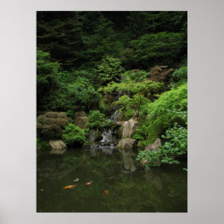 Poster Jardin japonais Portland, OU