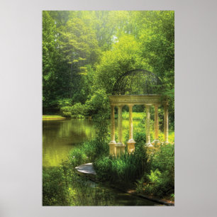 Poster Jardin - Le Temple de l'Amour