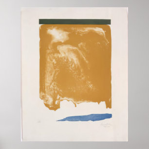 Poster Jardin persan - 1966 - Helen Frankenthaler
