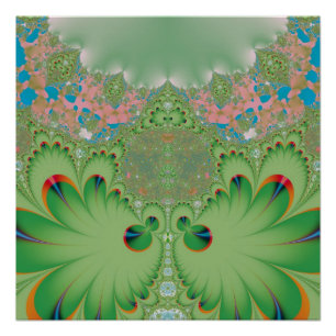 Poster Jardin printanier