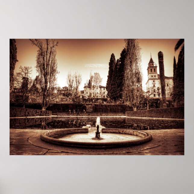 Poster Jardines Eternos (Devant)