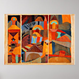 Poster Jardins du Temple