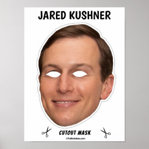 Poster JARED KUSHNER Masque Halloween