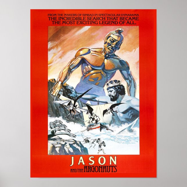 Poster Jason et les Argonauts (Devant)