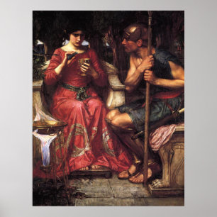 Poster Jason et Medea par John William Waterhouse - 1907