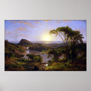 Poster Jasper Francis Cropsey Summer, Lake Ontario