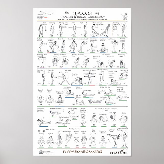 Poster Jassu : Guérison par le Mouvement (Devant)