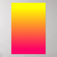 Jaune Orange Rose Ombré