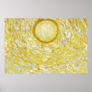 Poster Jaune Sunshine Art