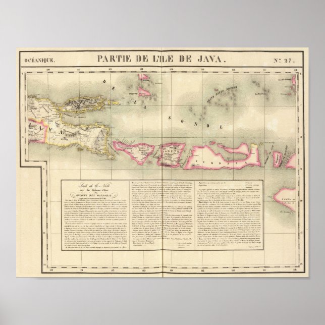 Poster Java Océanie no 27 (Devant)
