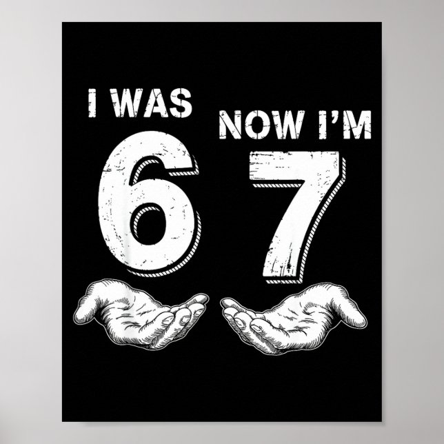 Poster J'avais 6 ans maintenant j'ai 7 ans 67  (Devant)