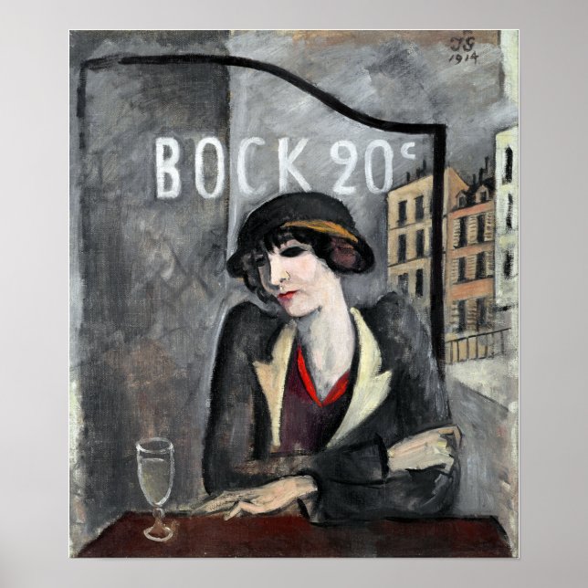 Poster Jāzeps Grosvalds en périphérie de Paris (Devant)