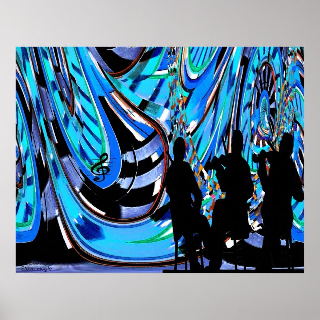 Poster Jazz Blues (Devant)