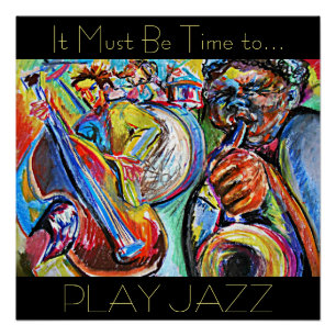 Poster Jazz de jeu