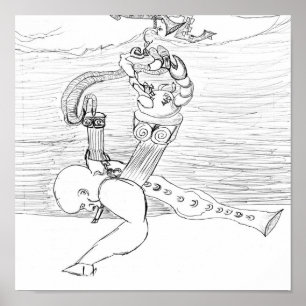 Poster Jazz (détail)