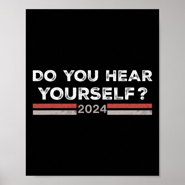 Poster Jd Vance Interview Vous Entendez Trump Vanc (Devant)