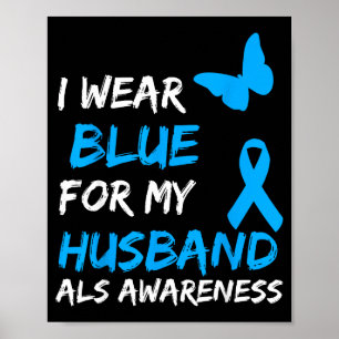 Poster Je Als Sensibilisation Mari Bleu