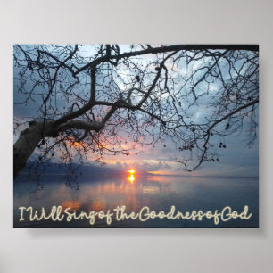 Poster Je chanterai la bonté de Dieu