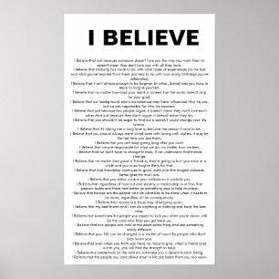 Poster Je crois