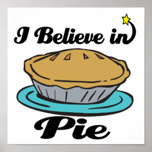 Poster je crois au gâteau
