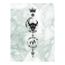 Je crois en moi Sage Marble Trader Symbole