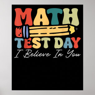 Poster Je Crois En Vous Test Jour Motivation Math Enseign