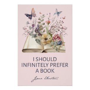 Poster Je devrais infiniment préférer un livre II - Jane