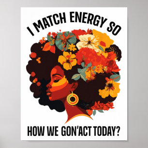 Poster Je fais correspondre l'énergie, alors comment allo