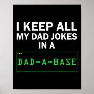 Poster Je Garde Tout Mon Père Plaisanter Dans Un Papa Un 