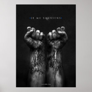 Poster Je me souviens
